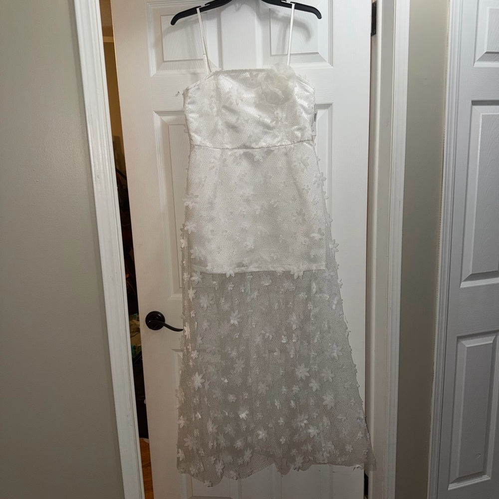 White dress